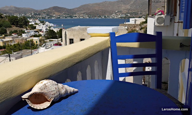 traditional house in Platanos, Leros